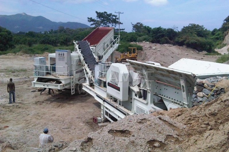 Solución Portátil: Planta de Chancado y Zarandeo Móvil para Proyectos Viales en Colombia