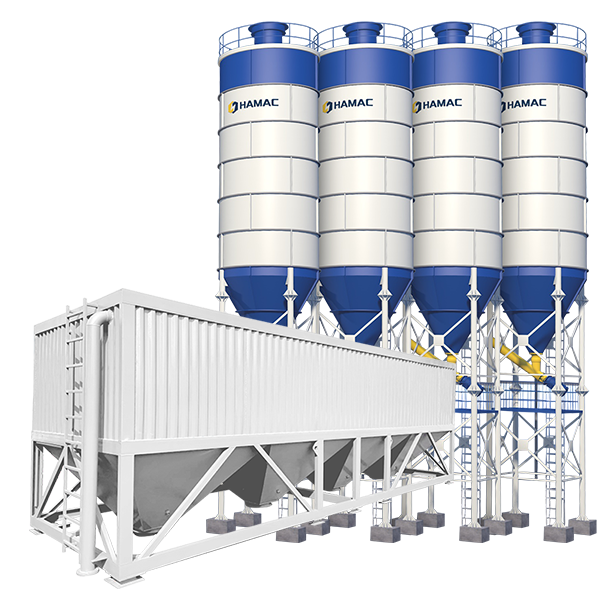 Silo de cemento