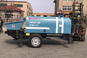 Bomba de hormigón eléctrica HBT40 en Kenia