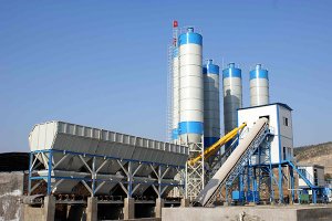 Planta mezcladora de concreto HZN90 en Arabia Saudita